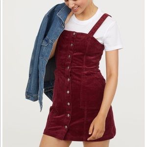H&M corduroy dress size 4 (small)